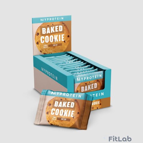 Myprotein Baked Cookie - Csokoládédarabos - 12 x 75g