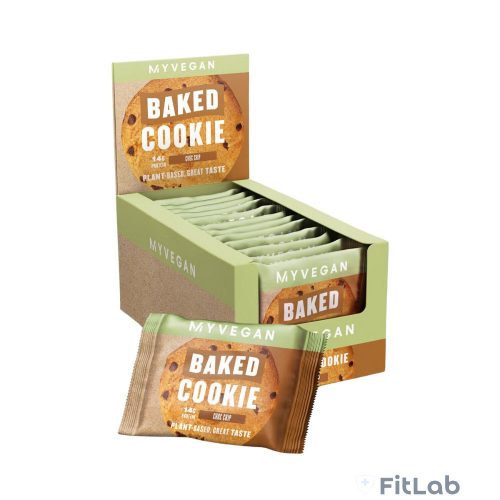 Myvegan Baked Cookie - Csokoládé darabos - 12 x 75g