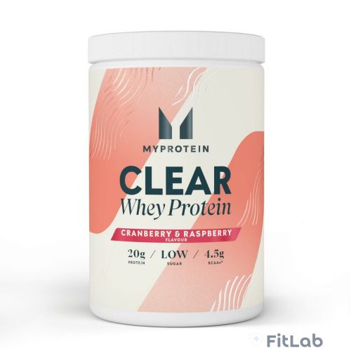 Myprotein Clear Whey Isolate - Vörösáfonya & Málna - 20adag