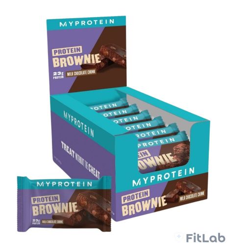 Myprotein Protein Brownie - Csokoládédarabos - 12 x 75g