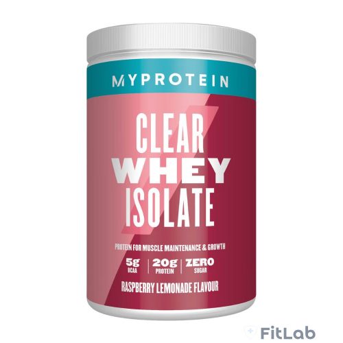 Myprotein Clear Whey Isolate - Málnás limonádé - 20adag